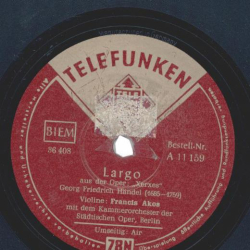 Francis Akos - Largo / Air