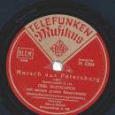 Carl Woitschach mit seinem großen Blasorchester -...
