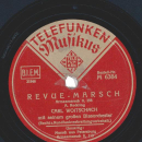 Carl Woitschach mit seinem großen Blasorchester - Marsch aus Petersburg (1837) / Revue-Marsch