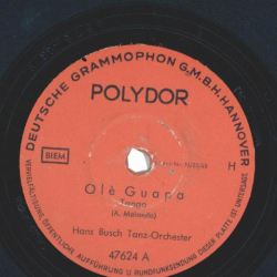 Hans Busch - Olé Guapa / Torero