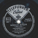 Freddie Slack und sein Orchester - Boogie in G (Freddie Slack) / Boogie minor (Benny Carter)