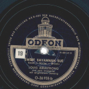 Louis Armstrong -  Black and Blue / Sweet Savannah Sue