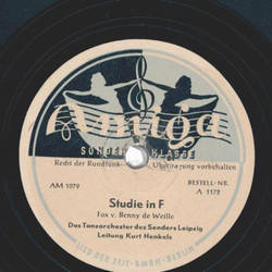 Tanzorchester Sender Leipzig Ltg. Kurt Henkels  / Bully...