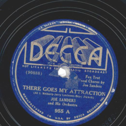 Joe Sanders - There Goes My Attraction / And They Said It Wouldnt Last!