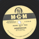 Frank Petty Trio - Hindustan / Why Worry?