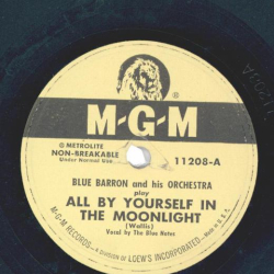 Blue Barron and his Orchestra - All By Yourself InThe Moonlight/ Funny Melody