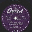 Ray Anthony and his Orchestra - Cat Dancin / I Dont Hurt Anymore