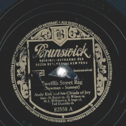 Andy Kirk and his Clouds of Joy - Twelfth Street Rag / McGhee Special
