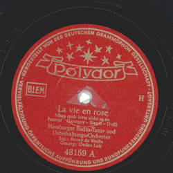 Detlev Lais - La vie en rose / Vielleicht ist Liebe...
