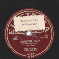Fred Kinglee - Russischer Salat / Das Warenhaus