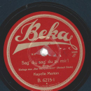 Kapelle Merton - Sag du, sag du zu mir! / Lene Lehmann...