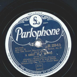 Cab Calloway & his Orchestra - A Ghost of a Chance (with You) / Willow Weep for Me