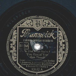 Louis Armstrong und Louis Jordan - Life Is So Peculiar /...