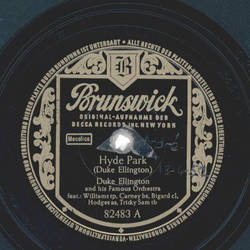 Duke Ellington - Hyde Park / Aint Misbehavin