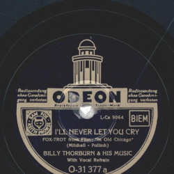 Billy Thorburn & his Music - Ill never let you cry / The Lamberty Walk