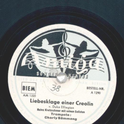 Heinz Kretzschmar - Liebesklage einer Creolin / Den ganzen Tag Besuch