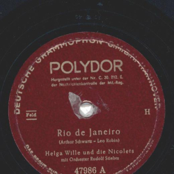 Helga Wille und die Nicolets - Rio de Janeiro / Prisner of love 