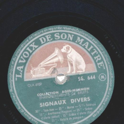 Collection Ages-Memnon - Signaux Divers / Telephone (Geräusche-Platte, Noises)