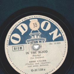 Eddi Unger und seine Solisten - In the Mood / Mundharmonika-Eddi