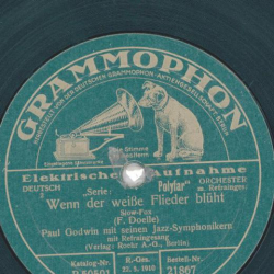 Paul Godwin Orch. m. Gesang / Efim Schachmeister Orch. - Wenn der weiße Flieder blüht / Die Perle vom Lido