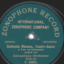 Zonophone-Orchester Berlin - Duftende Blumen, Contre-dance V/ Duftende Blumen, Contre-dance VI