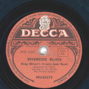 King Olivers Creole Jazz Band - Riverside Blues / Mabels Dream