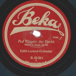 Edith-Lorand-Orchester – Auf Flügeln Der Nacht / Rosen-Tango