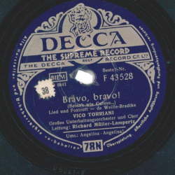 Vico Torriani - Bravo, bravo / Angelina, Angelina
