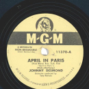 Johnny Desmond - April In Paris / Si Petite