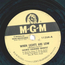 George Shearing Quintet - When Lights Are Low / Lullaby...