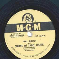Phil Brito - Shrine Of St. Cecilia / Sometime Remind Me To Tell You