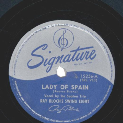 Alan Dale with Ray Bloch and his Orch. - Lady Of Spain / My Melancholy Baby