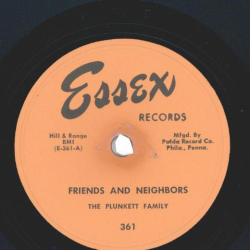 The Plunkett Family - Friends and Neighbors / Shine on Harvest Moon 