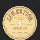 Lou Snider – Barbara Ann / Emperor Waltz 
