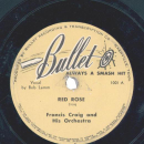 Francis Craig And His Orchestra – Red Rose / Near You