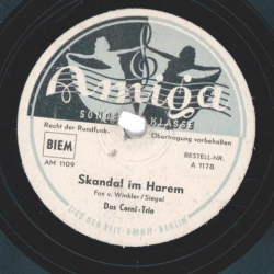 Das Cornel Trio - Skandal im Harem / Einmal möcht ich wieder Junggeselle sein