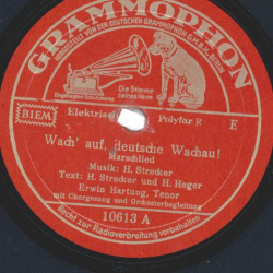 Erwin Hartung / Willi Schneider - Wach auf, deutsche Wachau / Heimat
