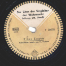 Der Chor der Singleiter der " Wehrmacht" - Lützows Wilde Verwegene Jagd / Prinz Eugen