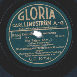 SS-Musikzug der SS Standarte 42 - Die Fahne hoch (Horst Wessel-Lied) / Märkische Heide