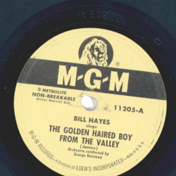 Bill Hayes – The Golden Haired Boy From The Valley / April Sings
