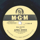 Bill Hayes – The Golden Haired Boy From The Valley / April Sings