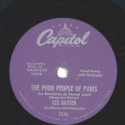 Les Baxter - Theme from Helen of Troy / The poor People of Paris