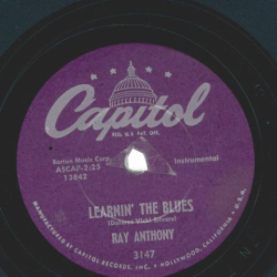 Ray Anthony - Learnin The Blues / Mmmm Mamie