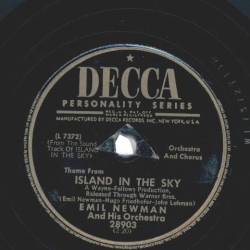 Emil Newman - Island In The Sky / Family Theme