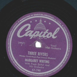 Margaret Whiting With Frank DeVols Orchestra – Three Rivers / Festival Of Roses
