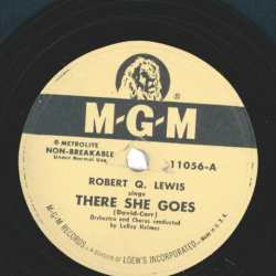 Robert Q. Lewis – Wheres-A Your House? / There She Goes
