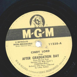 Cindy Lord – After Graduation Day / So Deep My Love