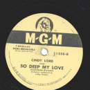 Cindy Lord – After Graduation Day / So Deep My Love