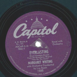 Margaret Whiting – The End Of A Love Affair / Everlasting
