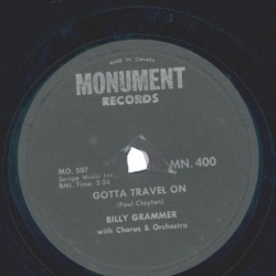 Billy Grammer – Gotta Travel On / Chasing A Dream